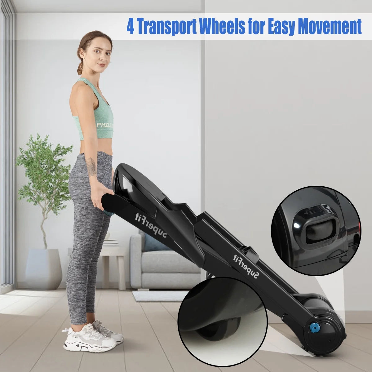 2.25HP Folding Treadmill D2532