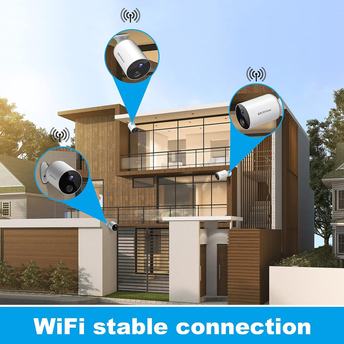 1080p HD Wireless Outdoor Security Camera B185