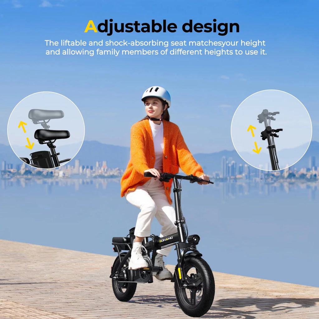 Folding Electric Bike 36V 10Ah 400W L4235