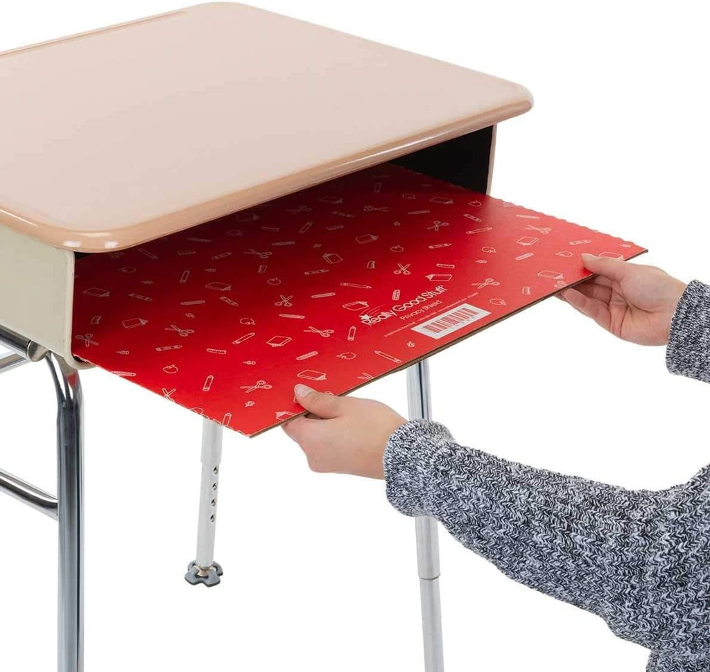Set of 12 Matte Privacy Shields for Student Desks L769