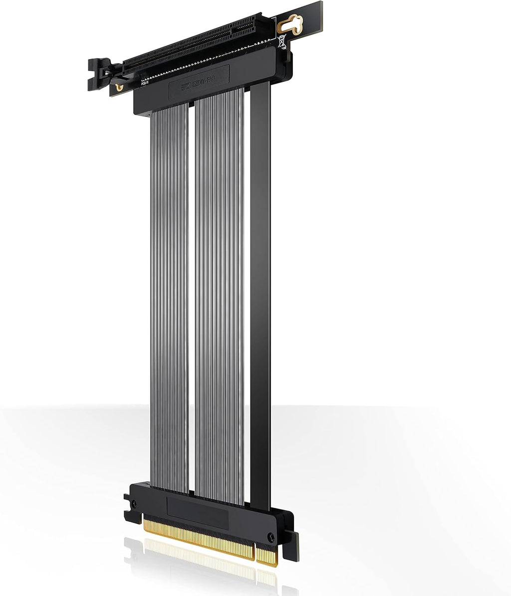 PCIE 4.0 16x Riser Cable GPU Extension Card Right Angle Connector A8636