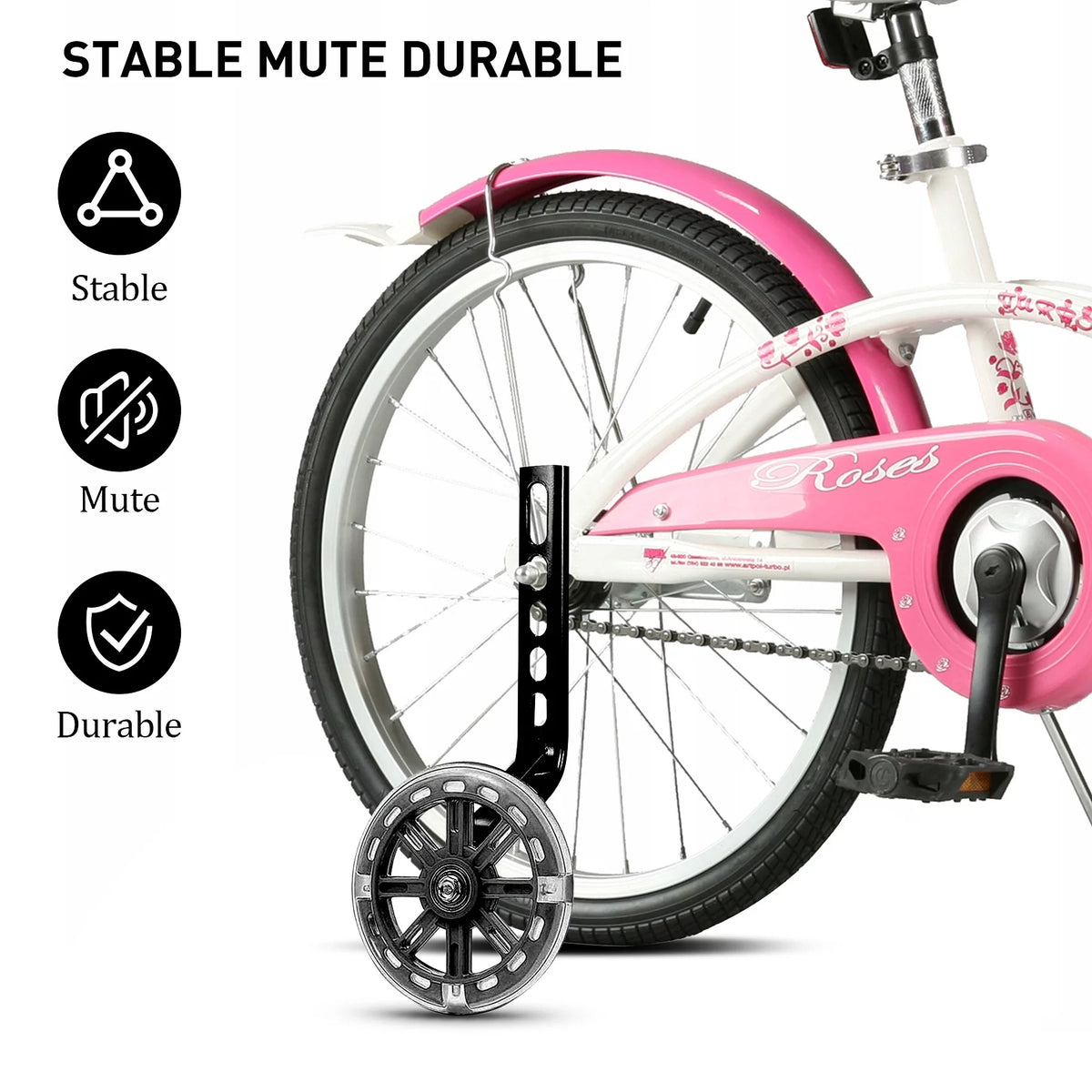 1 Pair Training Wheels for Bike G500