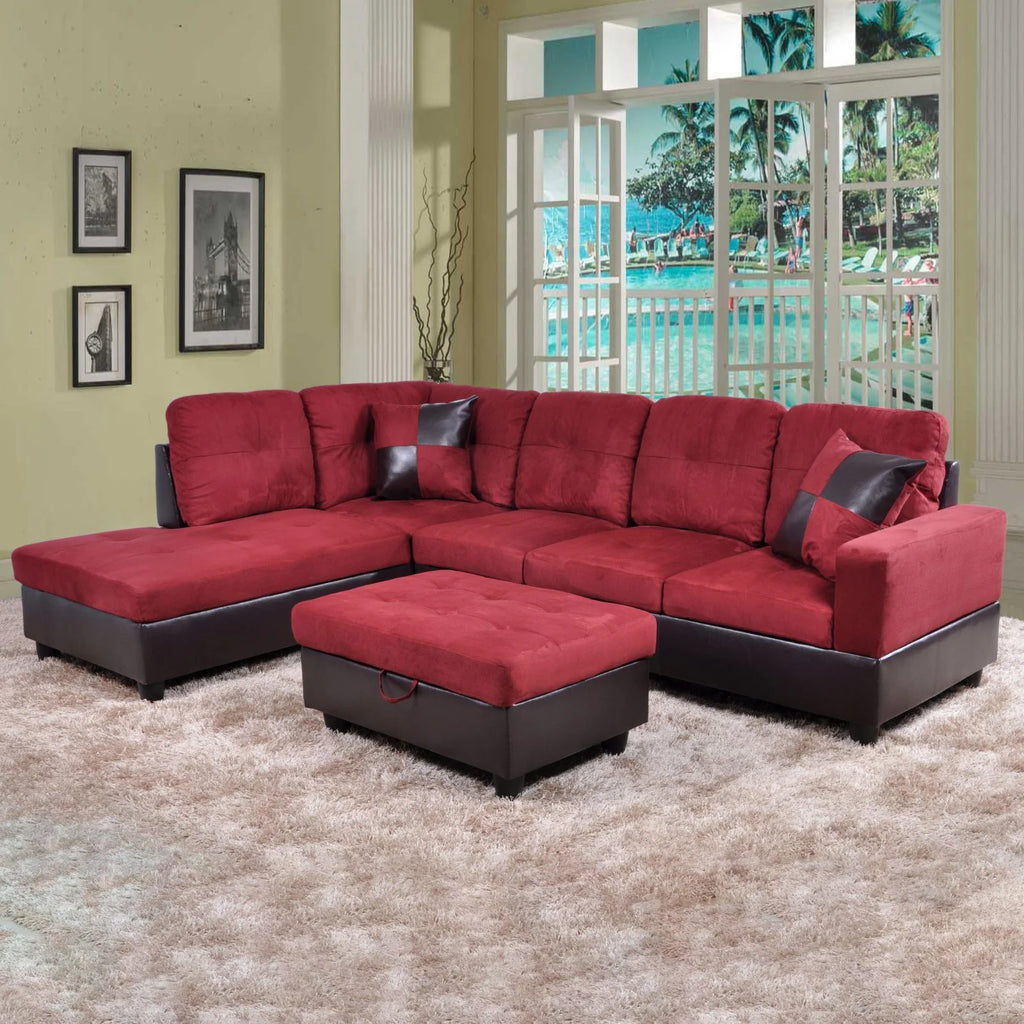 L Shaped Sectional Sofa U151320