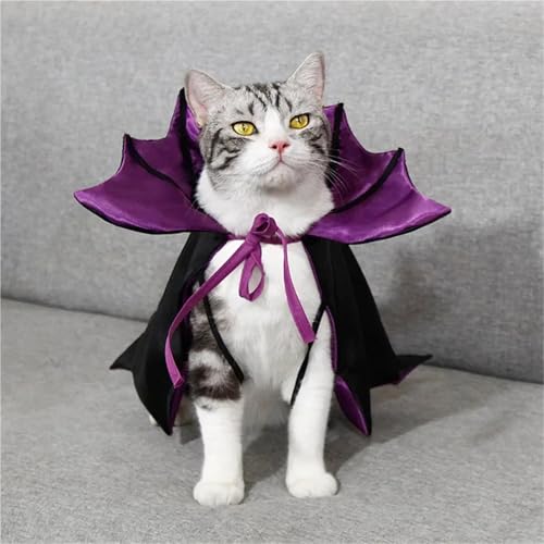 5-Piece Halloween Pet Cosplay Vampire Cloak G918472