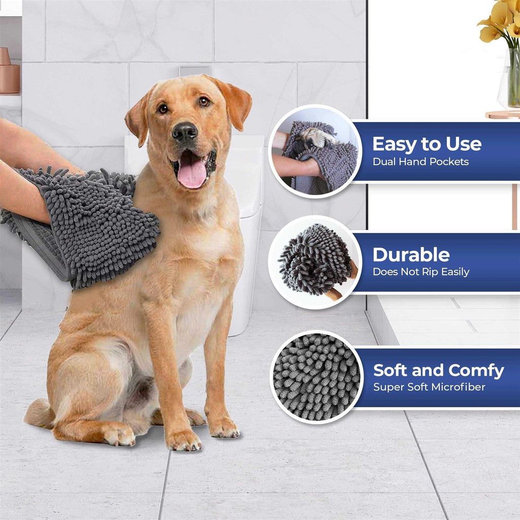 Highly Absorbent Microfiber Washable Dog Towel P44621