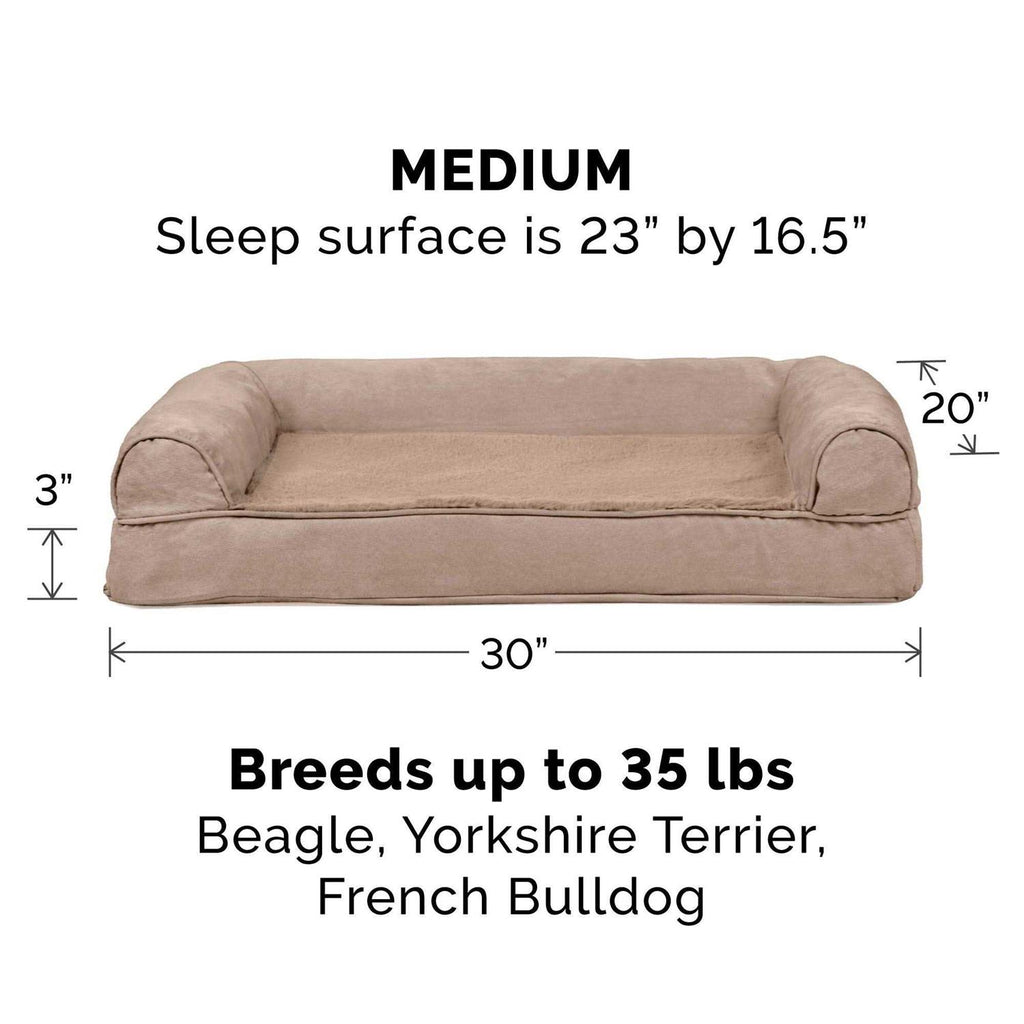 Quilted Sofa Dog Bed T6245