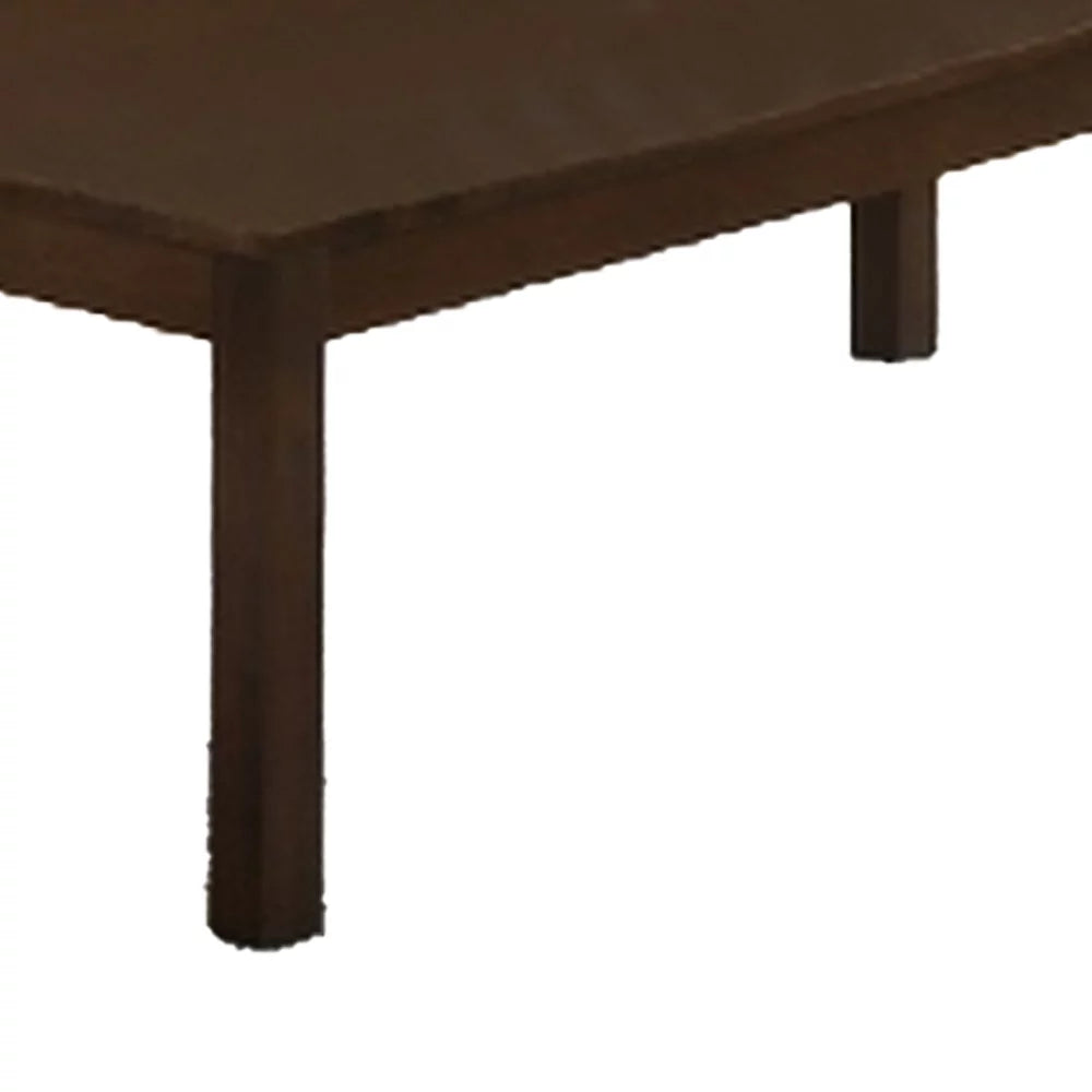Brown 3 Piece Wooden Cocktail and End Table Y840697