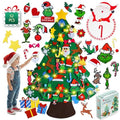 Felt Christmas Tree with 52 Ornaments K543850