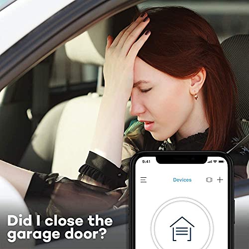 Wireless Garage Hub and Sensor with Wifi & Bluetooth, White Y516