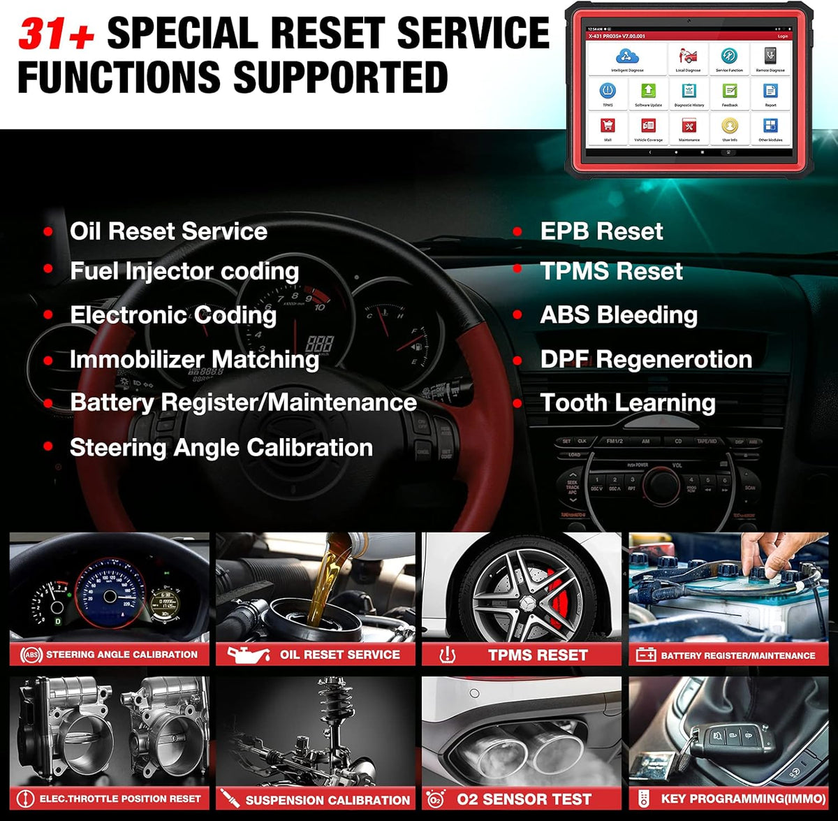 Bi-Directional Automotive Scan Tool V81485