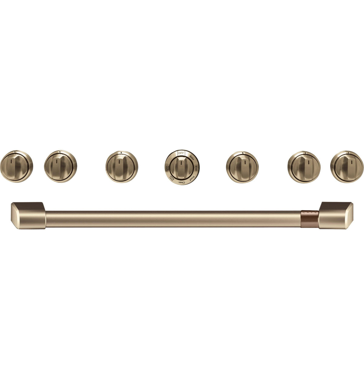 Brushed Bronze Handle and Knob Kit T1612