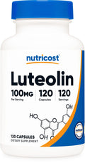 Luteolin 100mg 120 Capsules Vegetarian Friendly Non-GMO Gluten Free G378