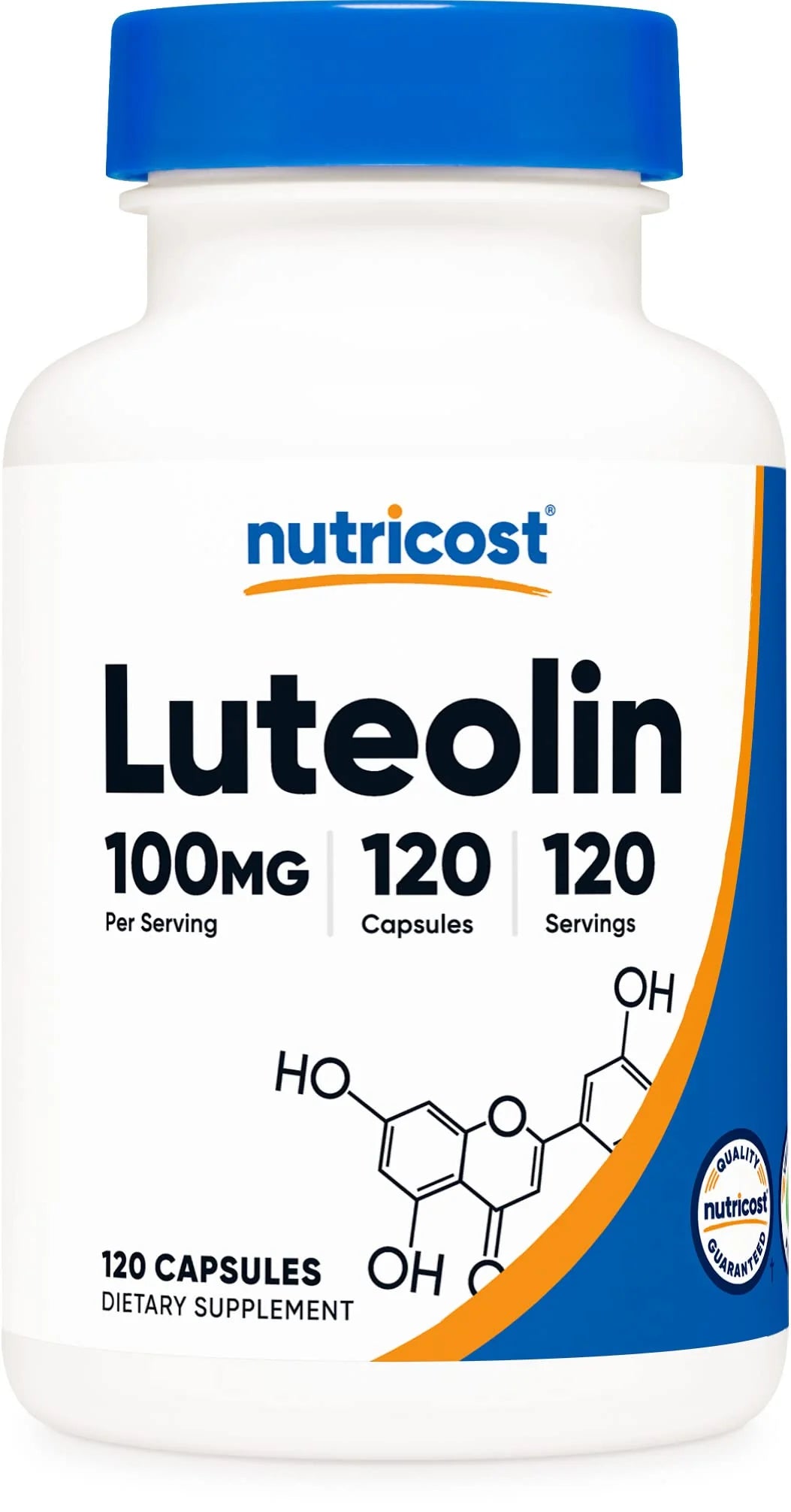 Luteolin 100mg 120 Capsules Vegetarian Friendly Non-GMO Gluten Free G378