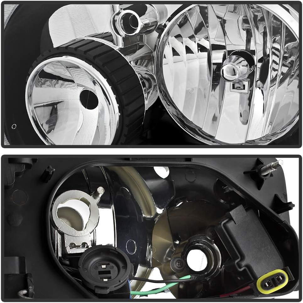 Ford Escape Headlights Headlamps Assembly Pair Set Left+Right S834