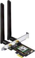 WiFi 6E AX5400 PCIe WiFi Card, Bluetooth 5.2, Tri-Band 6GHz Network Card, Pack of 2 I169271