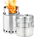 Woodburning Backpacking Camp Stove Combo S860