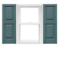 Vinyl Raised Panel Shutters 1 Pair 14.75 x 47 W702916