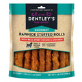 Rawhide Stuffed Rolls Dog Treats B9529