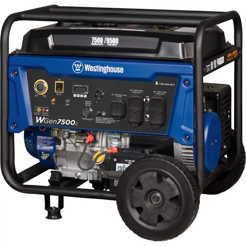 9500 Peak Watt Portable Gas Powered Generator N807744