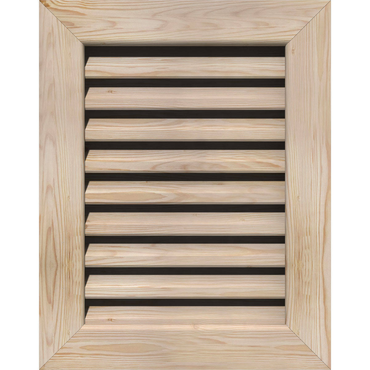 Vertical Gable Vent Unfinished I24160