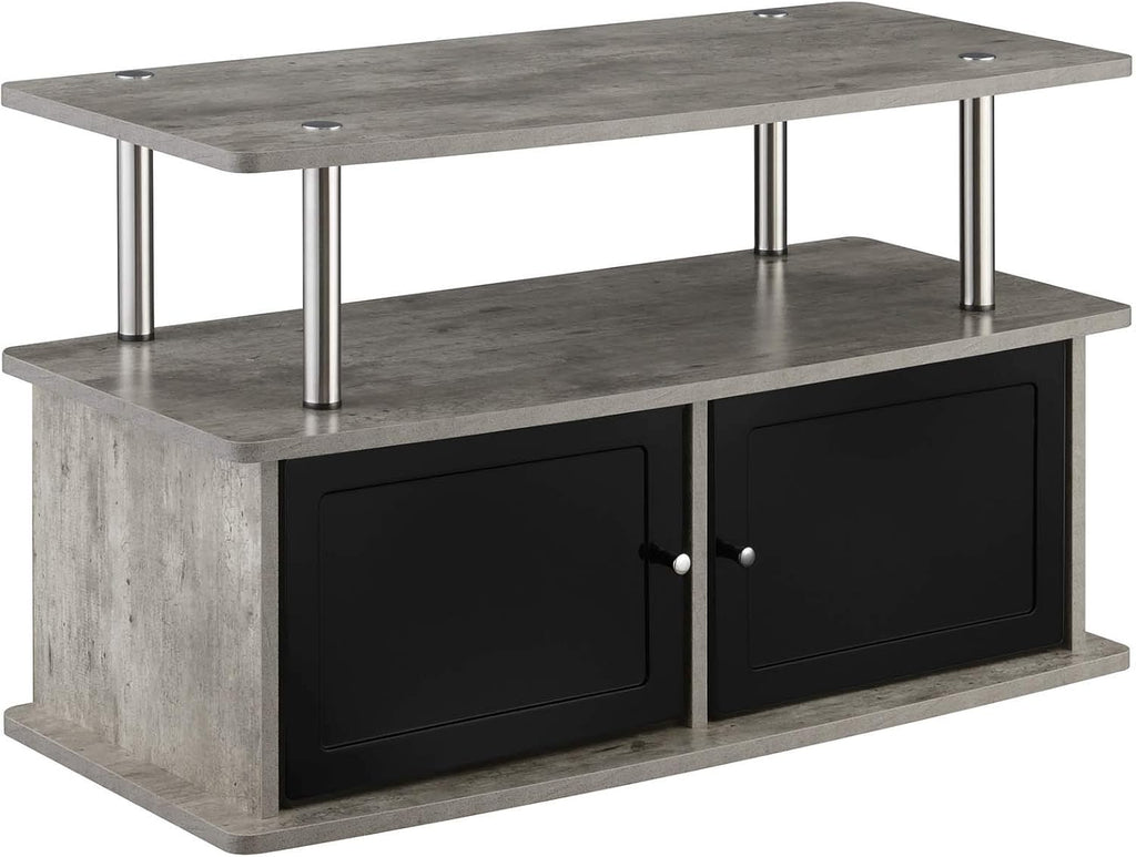 TV Stand with 2 Storage Cabinets and Shelf M98394