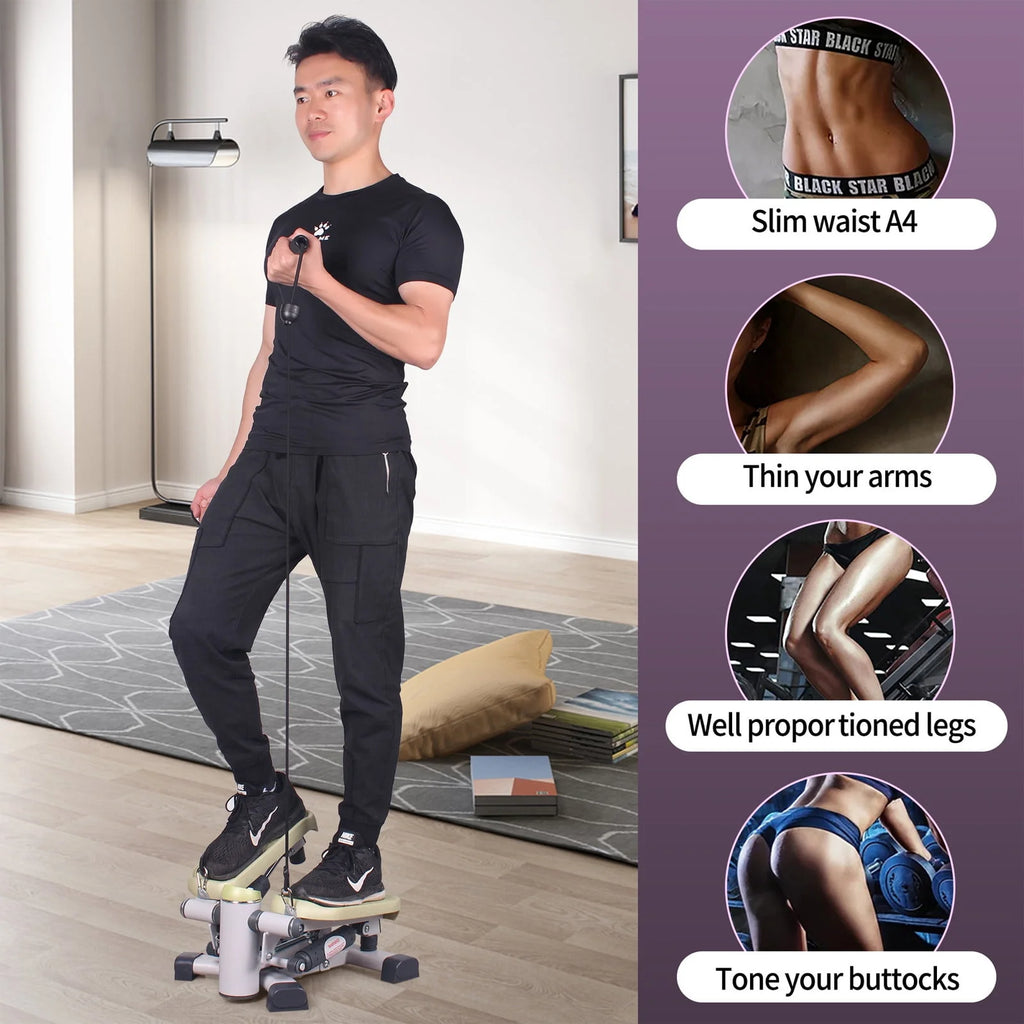 Green Steppers Exerciser Stair Step Machines Q89940