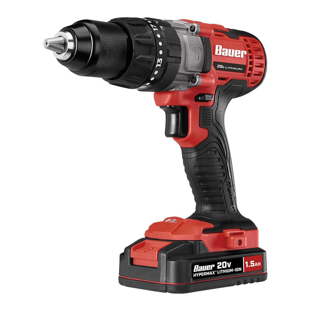 20V Cordless 1/2 in. Hammer Drill/Driver Kit with Battery and Charger S849