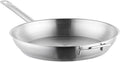 12” Stainless Steel Tri-Ply Frying Pan with Helper Handle B448467