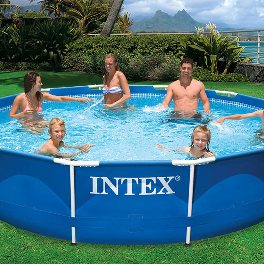 12'x30 Swimming Pool with Pump, Ladder, and Cover T66269