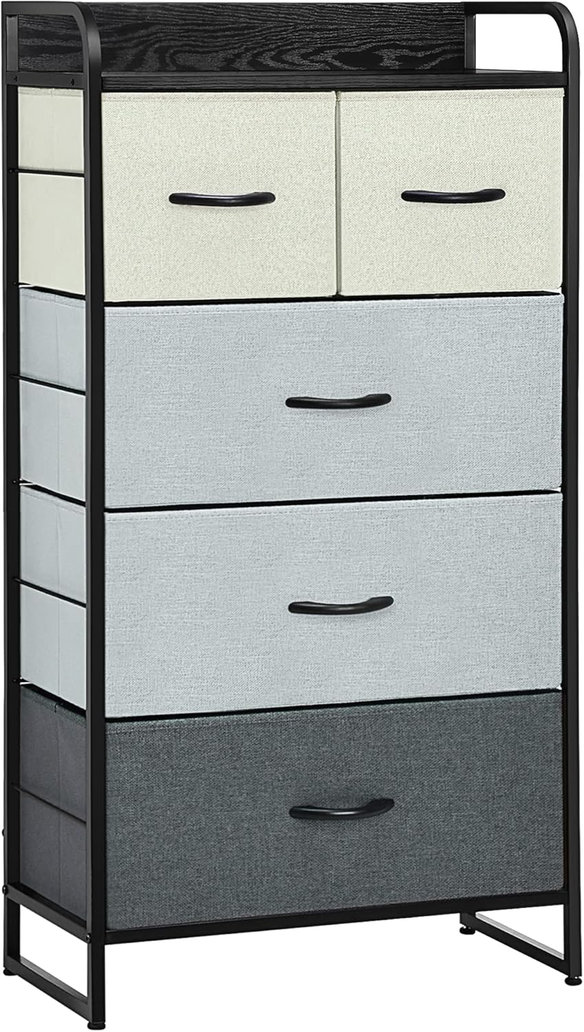 5 Drawer Fabric Dresser M70794
