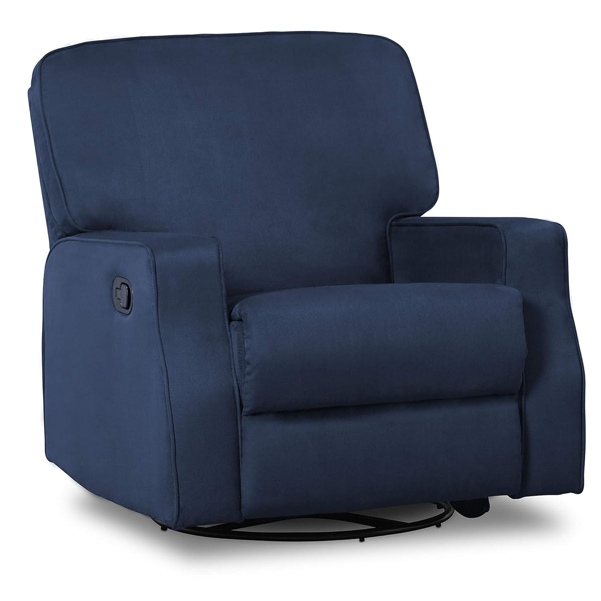 Navy Recliner Glider Swivel Chair U229