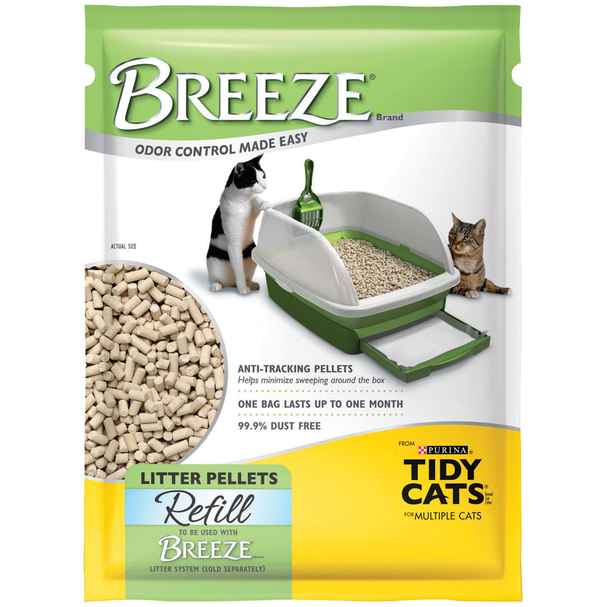 Cat Litter Pellets Refill, 3.5 lbs., Case of 6 Q7146
