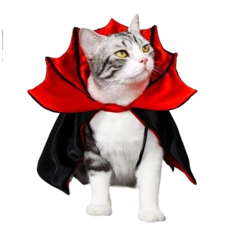 5-Piece Halloween Pet Cosplay Vampire Cloak G918472