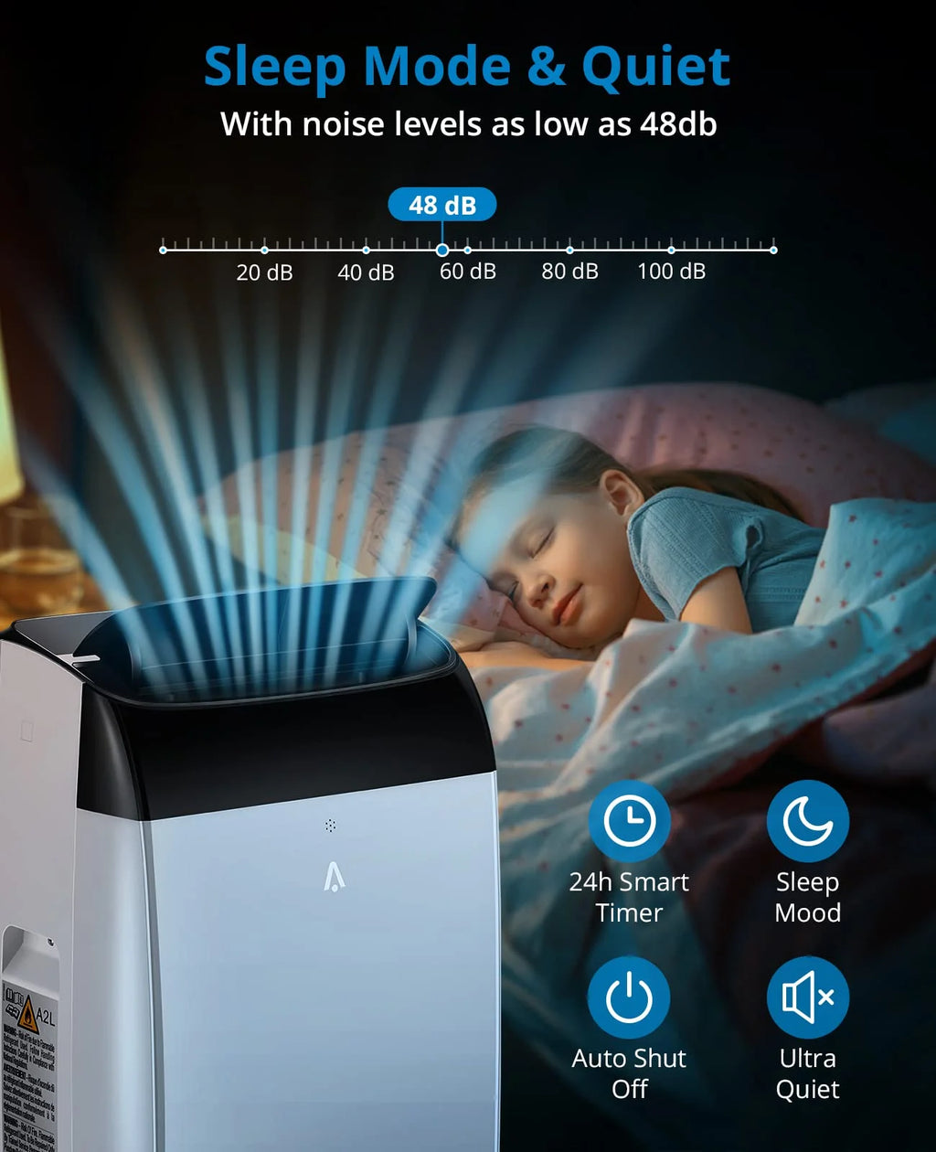 10000 BTU Portable Air Conditioner 3-in-1 with Remote Control C416566