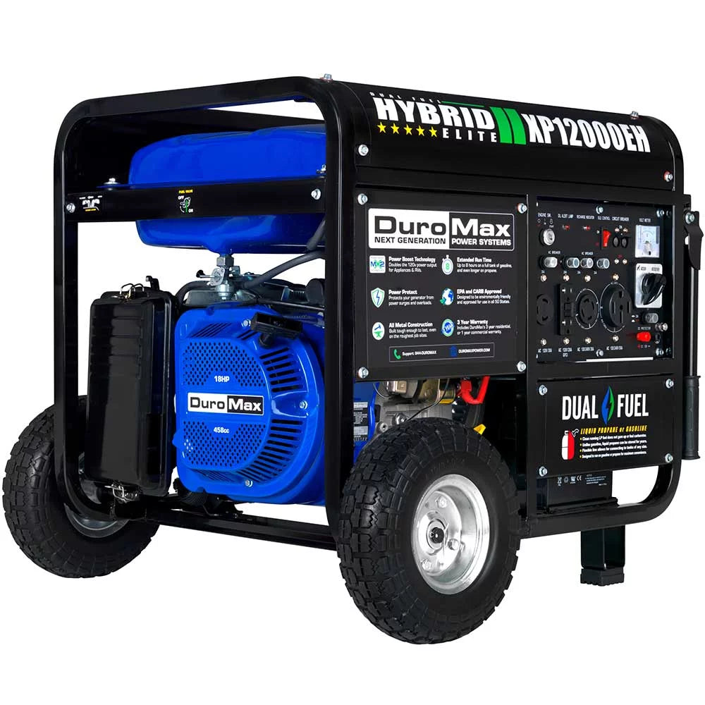 12,000 Watt Dual Fuel Portable Generator M193