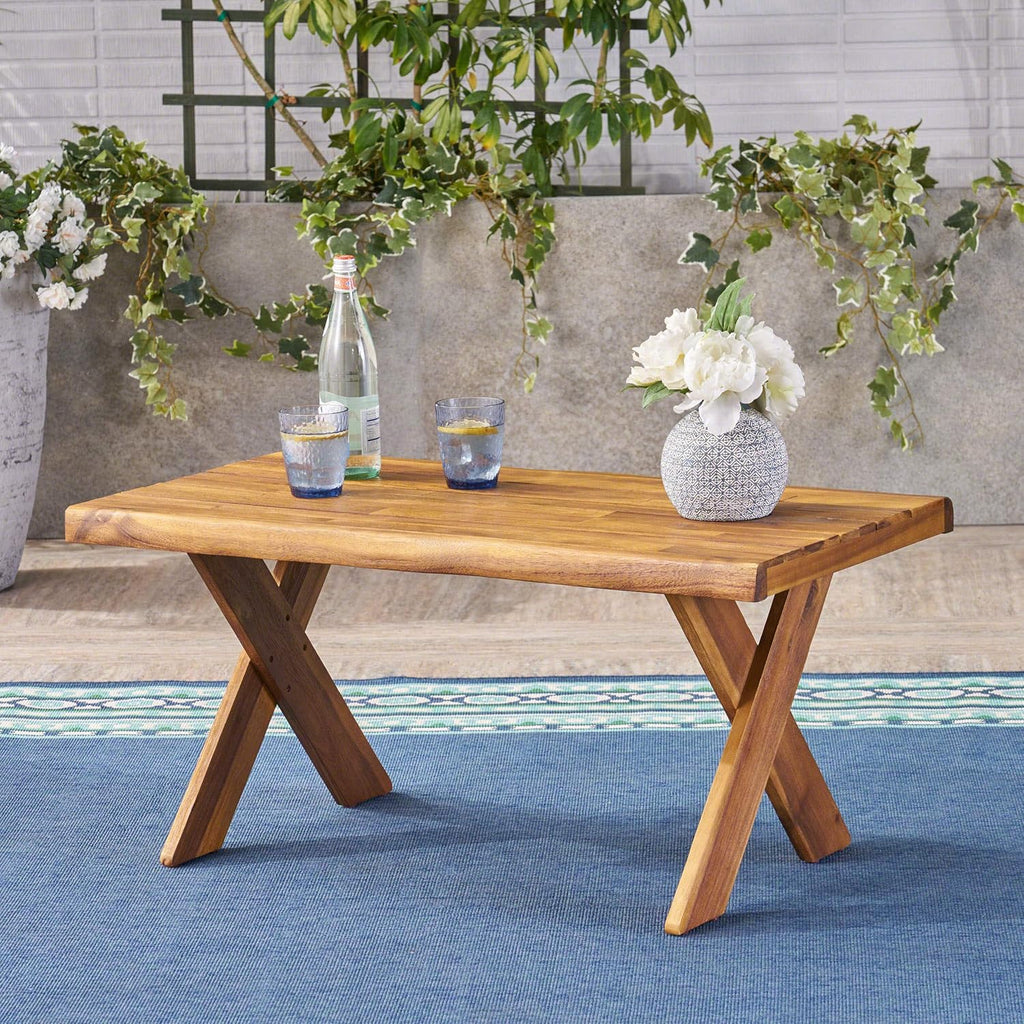 Acacia Wood Coffee Table H270232