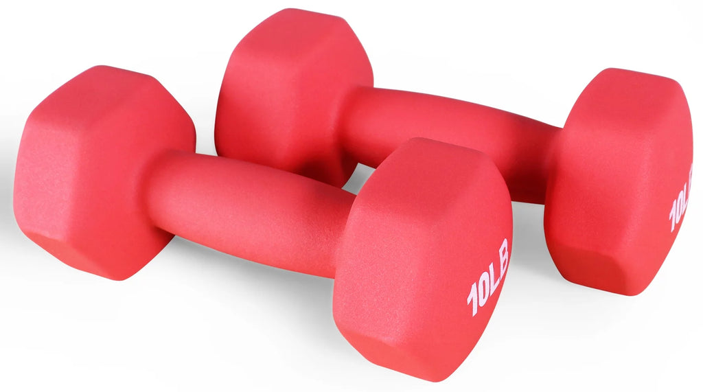 1 lbs Pair Vinyl Coated Dumbbells T811