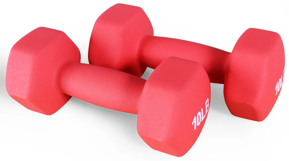 1 lbs Pair Vinyl Coated Dumbbells T811