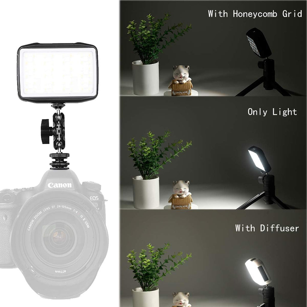 5W RGB Pocket On Camera Light 2500-9000K S763