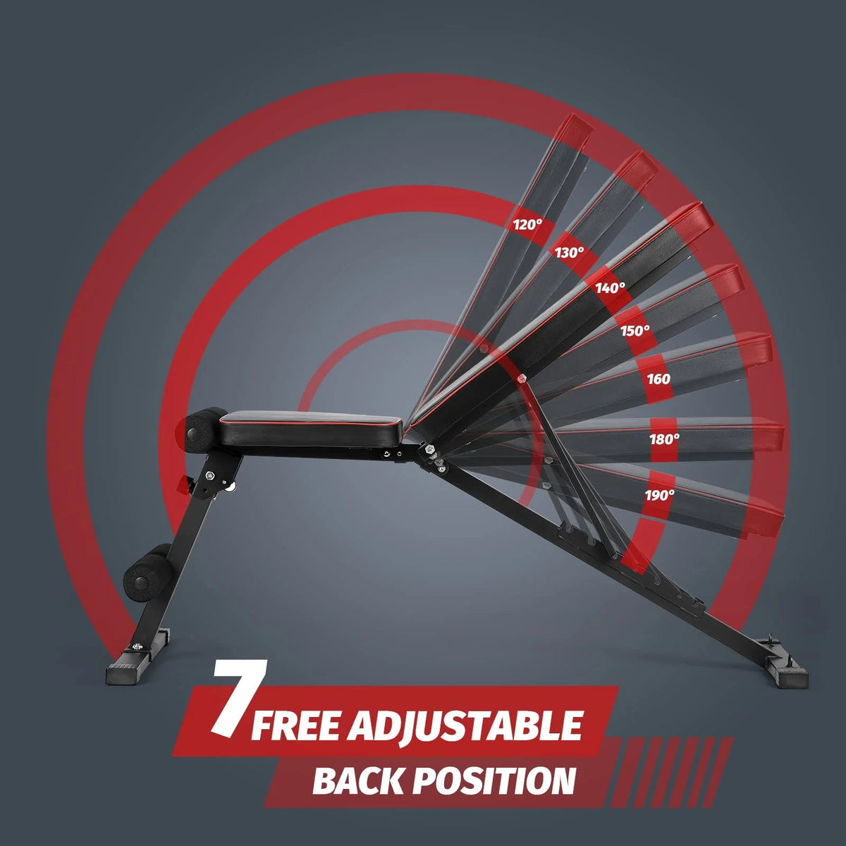 Adjustable Incline Decline Foldable Weight Bench C776572
