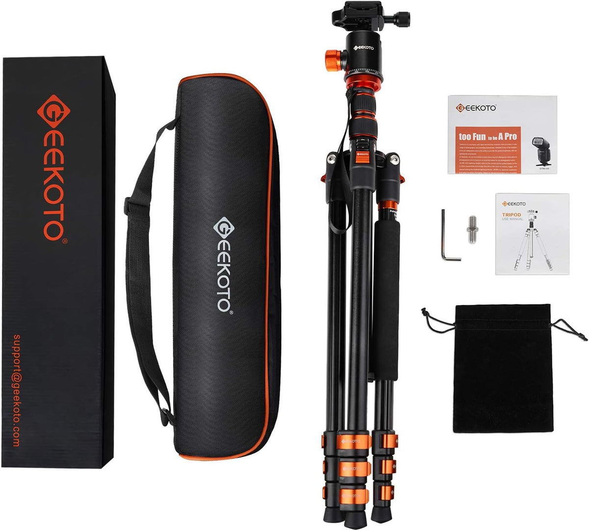 Compact Aluminum Camera Tripod with 360° Ball Head U7433