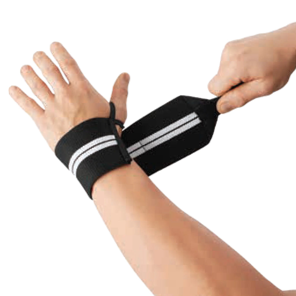 Fitness Wrist Wraps with Thumb Loops, Pair O688