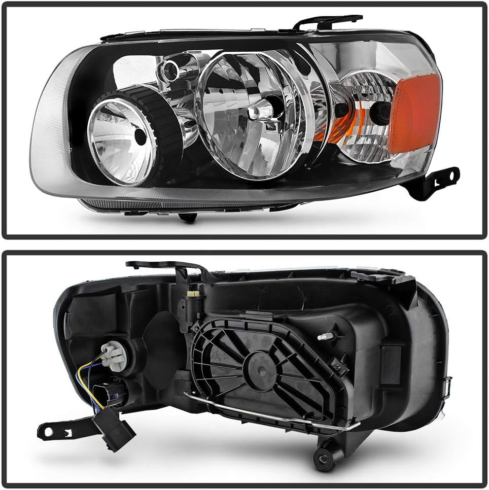 Ford Escape Headlights Headlamps Assembly Pair Set Left+Right S834