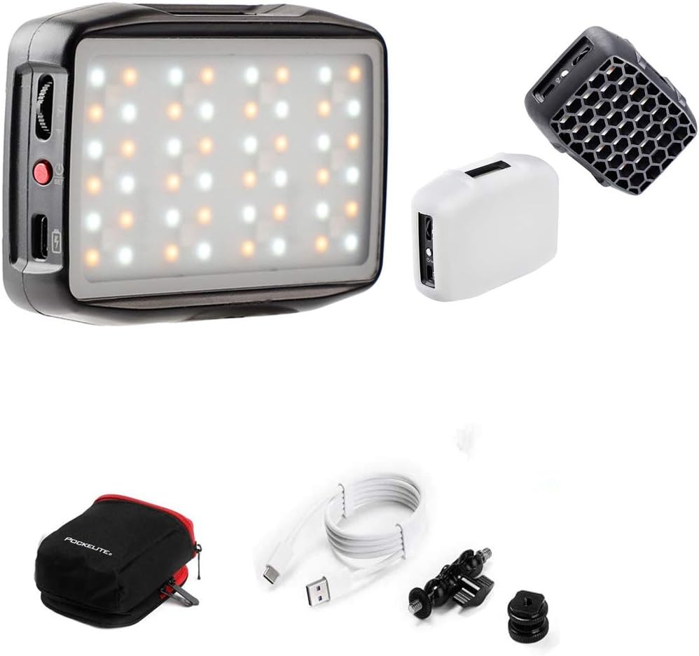 5W RGB Pocket On Camera Light 2500-9000K S763