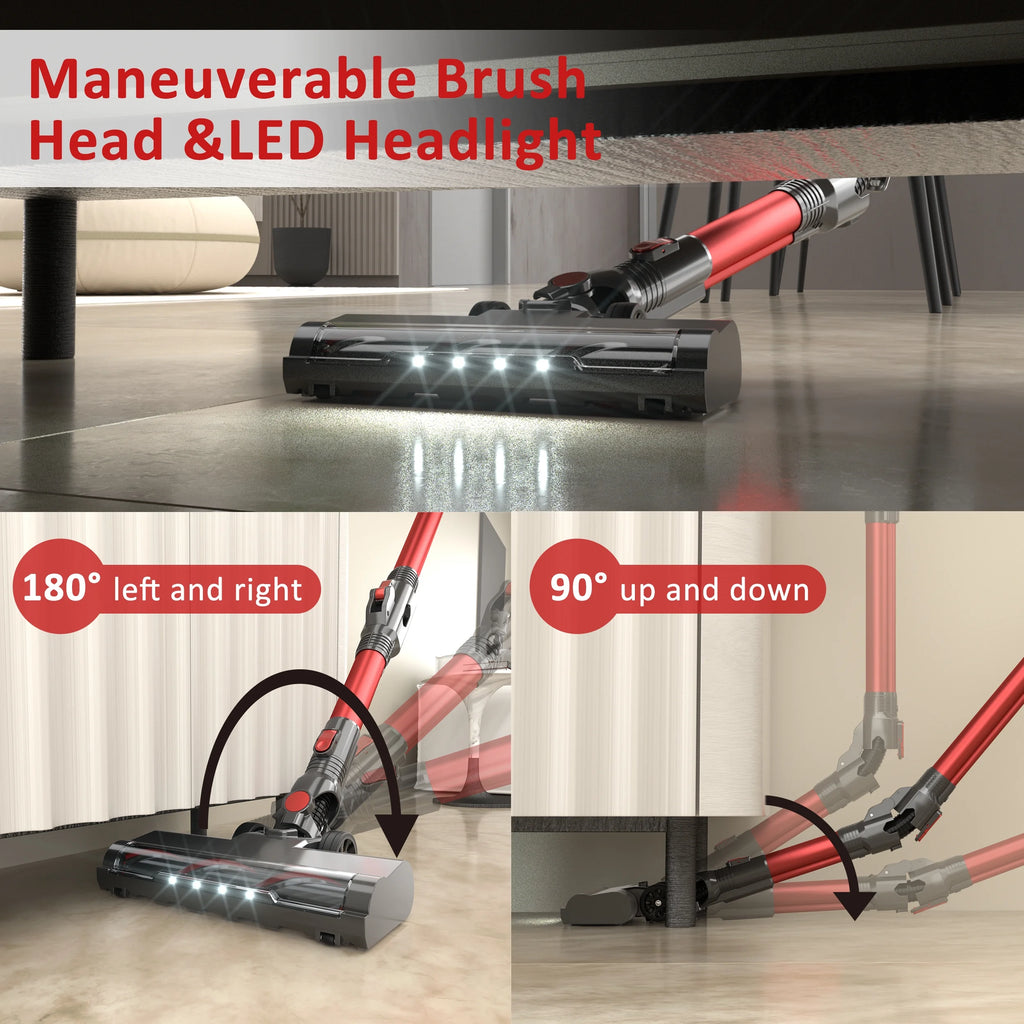 Cordless Stick Vacuum Cleaner Lightweight Q374799