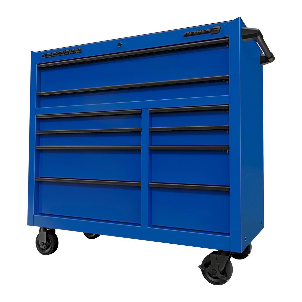 42 in. x 22 in. Blue Roll Cab C950