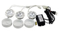 2x22 Mini Halogen Puck Light Under Cabinet Kit H829