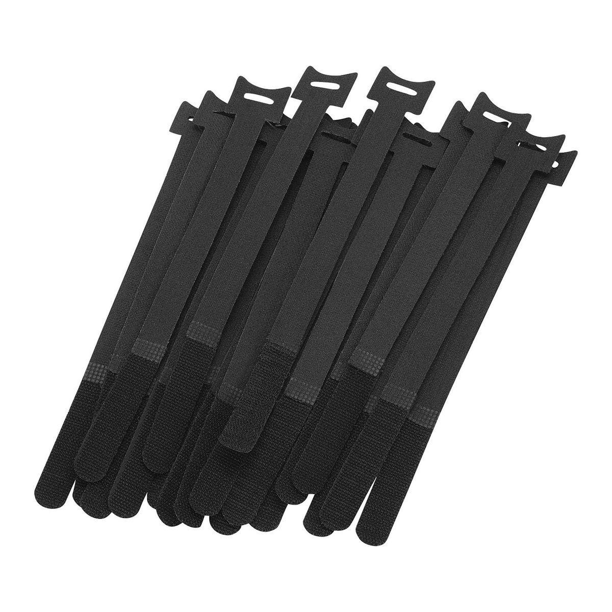 10 in. Hook & Loop Cable Ties, 20 Pack D3216