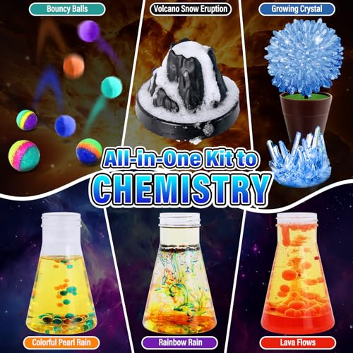 Science Kits for Kids, Erupting Volcano, Chemistry Set, Space Project Q844