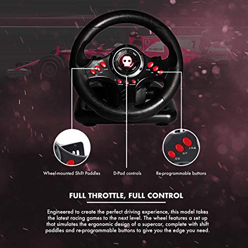 Racing Wheel with Pedals & Shifter I473926